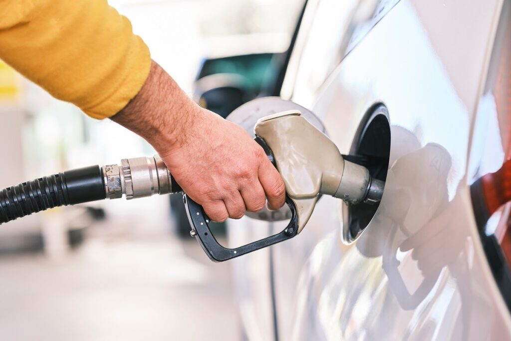 The EU directive requires standardized labelling of the different types of fuel at the filling station.